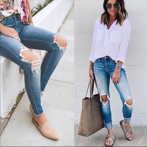 Lucky Brand Brooke Skinny Jeans